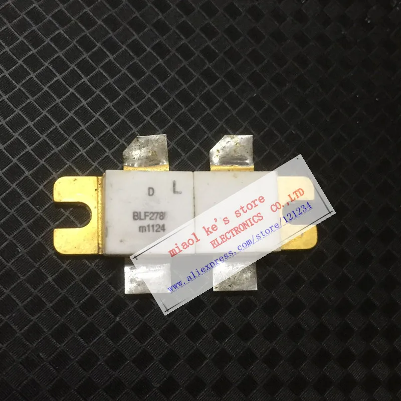 [Б/у товары] 100% оригинал: BLF278 BLF278C blf278 blf278c [50 в 110 18A 300 Вт 108 МГц SOT262A1] VHF толкающий