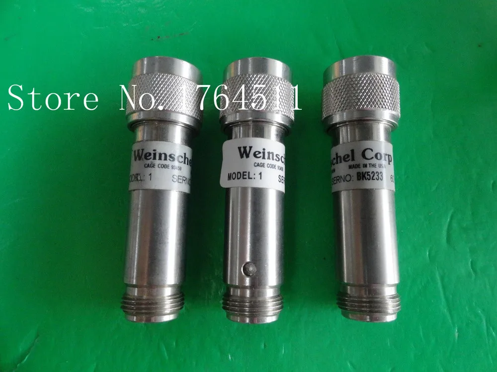 

[BELLA] WEINSCHEL 1-60 DC-12.4GHz Att:60dB P:5W N coaxial fixed attenuator