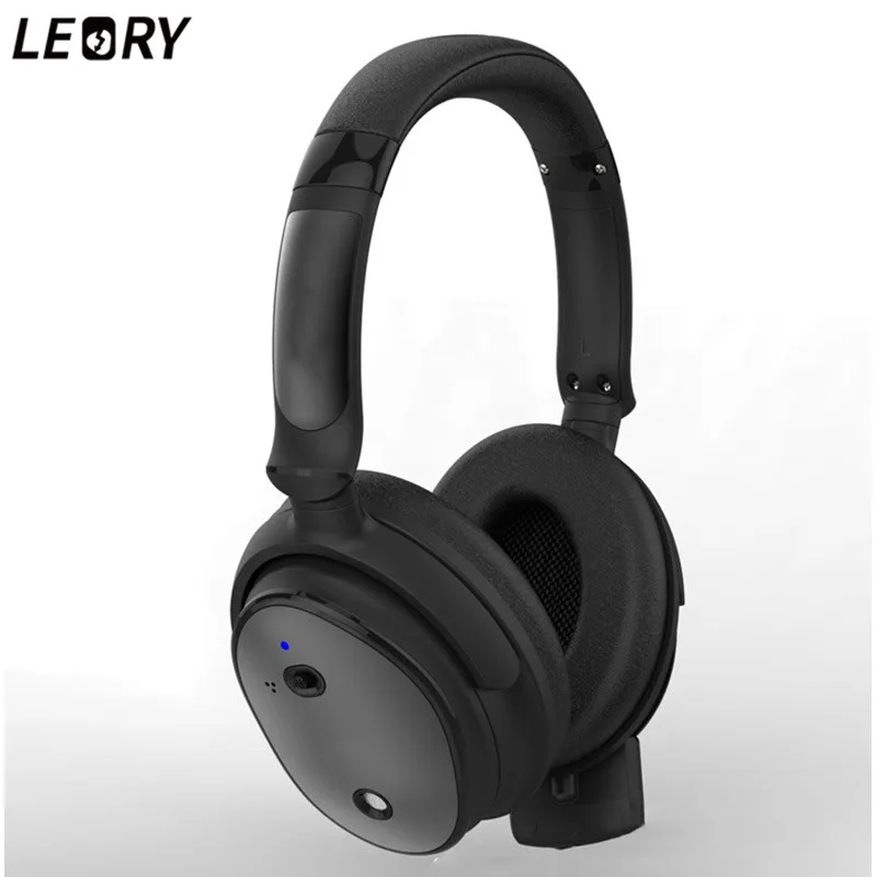 

LEORY B6 Professional bluetooth Headphone Wireless ANC Active Noise Cancelling Aviation Headphone with Mic ENC Pilot Headset