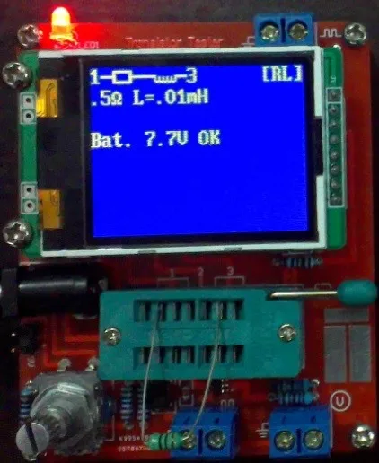 TFT ЖК-экран ATMEAG328P M328 Транзистор тестер LCR диод емкость ESR метр ШИМ генератор сигналов квадратной волны