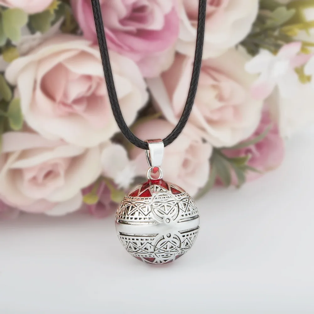 

Eudora 20mm Star Harmony Ball Chime Sound Bola Ball Pendant Necklace Musical Chime Ball for Pregnant Women Vintage Jewelry B320