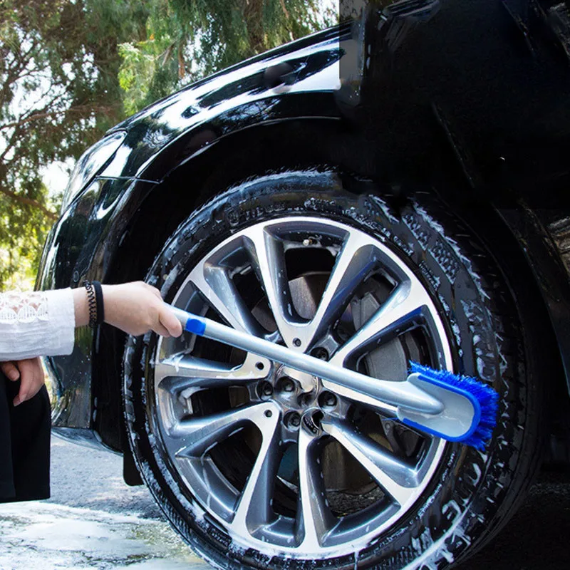 Buy Tire Rim Scrub Vehicle Washing Wheel Hub Handle
