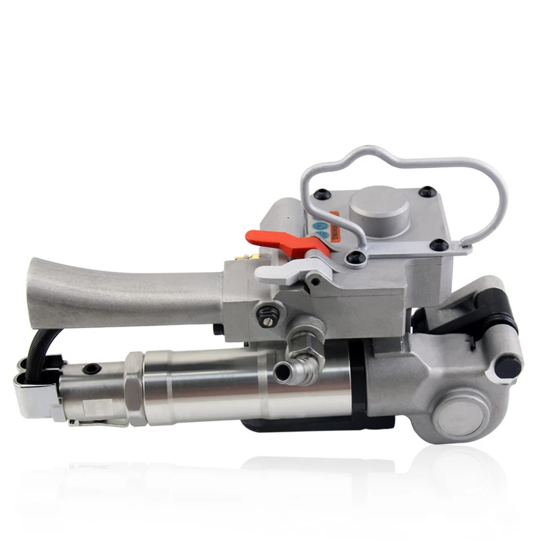  AQD-25 portable PET plastic belt pneumatic baler PET baler friction hot melt free buckle baler