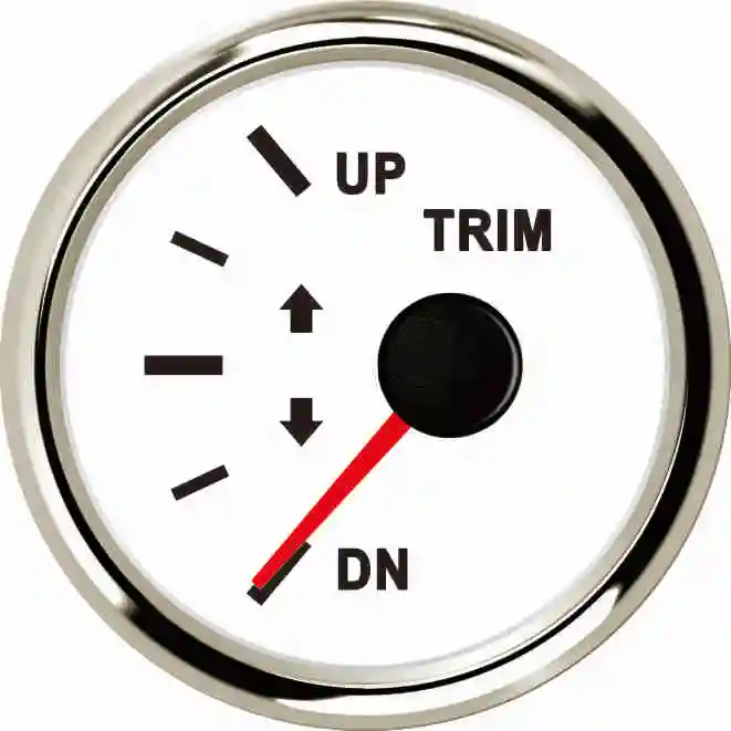 2 U0026quot 52mm 12v 24v Universal Boat Trim Gauge Outboard Engine