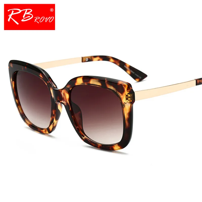 

RBROVO 2019 Fashion Luxury Brand Sunglasses Women/Men Metal Eyeglasses for Women Classic Retro Shopping Gafas De Sol Mujer UV400