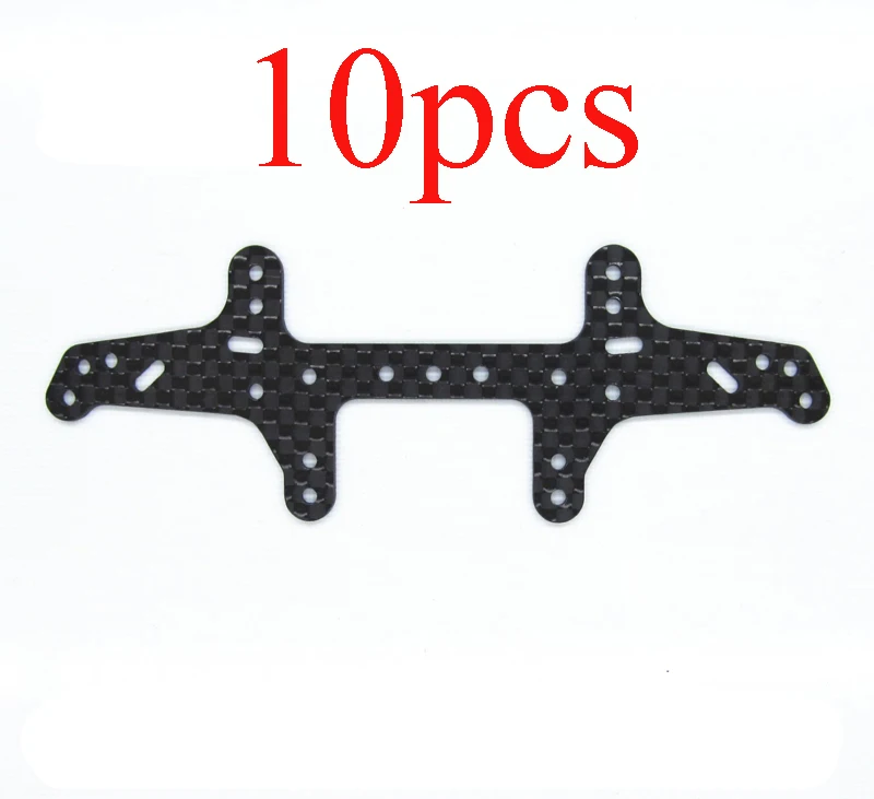 

10PCS 4WD 94848 1.5mm Carbon Fiber Pteris Matte Glossy Reinforcing Plate Parts for RC Tamiya Mini 4WD Racing Car Model
