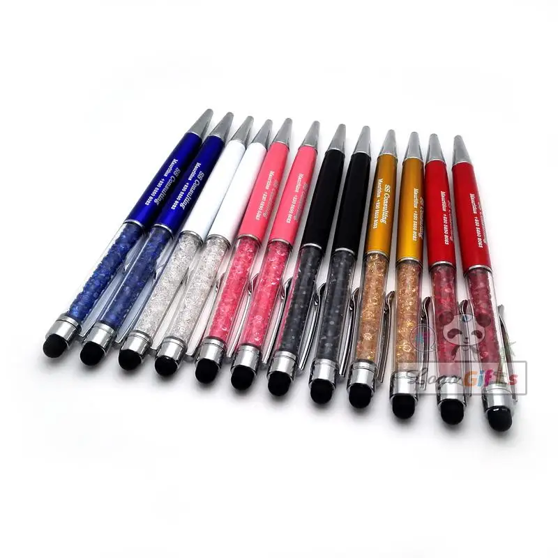 

1 PC Universal Capacitive Diamonds Crystal Stylus Touch Pen for iPhone iPad Tablet PC Cellphone custmoized you deserve
