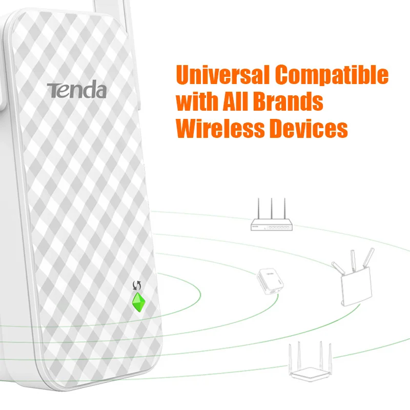 Tenda A9 300 Мбит/с беспроводной Wi Fi ретранслятор усилитель сигнала Wifi маршрутизатор