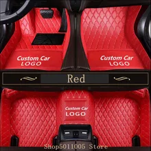 Для Tesla модель 3 2012- все модели на заказ водонепроницаемые напольные коврики автомобильные коврики для пользовательских Авто накладки для ног автомобильный коврик