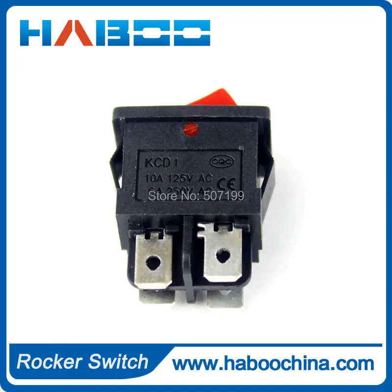 Выключатель для электроники лодки 4 контакта 2 положения mini switch10A125V6A250V 100 шт./лот|lot