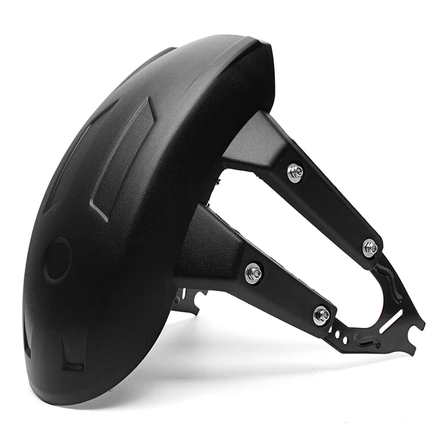 Universal Black Plastic Motorcycle Rear Wheel for Fender Splash Guard