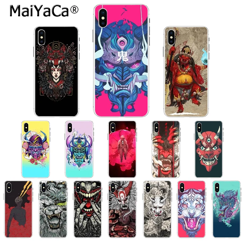 MaiYaCa Oni Mask Art Новое поступление высококачественный Роскошный чехол для телефона