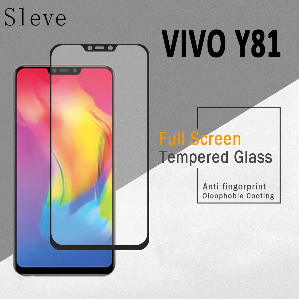 

2.5D 9H Tempered Glass For Vivo Y81 Screen Protector Vivo Y81 Screen Protector For Vivo Y81 Y 81 Full Cover Protective Film