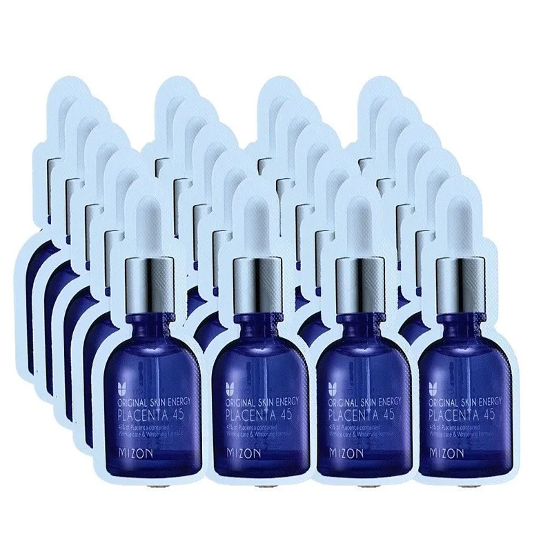 

MIZON Placenta 45 Ampoule Sample 20pcs Face Cream Sheep Placenta Firming Lifting Serum Reduce Wrinkles Best Korea Cosmetics
