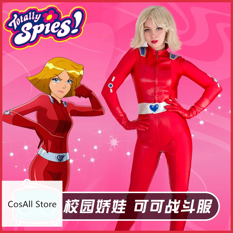 

Totally Spies Clover jumpsuit Cosplay Costume