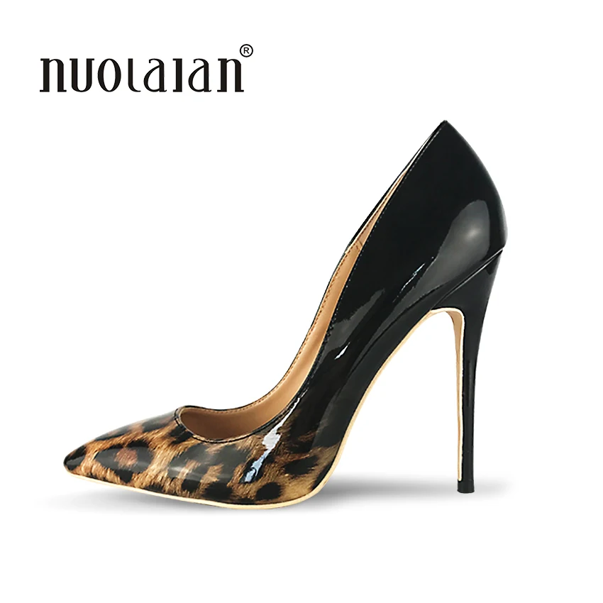 Brand fashion women pumps leopard black high heel pumps shoes for women sexy pointed toe high heels party wedding shoes woman Brand fashion women pumps leopard black high heel pumps shoes for women sexy pointed toe high heels party wedding shoes woman