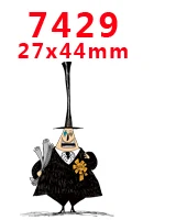 30 шт. Герой мультфильма плоской смолы PR 7410 - Цвет: 7429