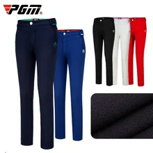 PGM, высокое качество, плюс бархат, штаны для гольфа, для женщин, XS-3XL, весенние брюки, спортивный облегающий костюм, для девушек, высокие эластичные штаны/брюки для тенниса