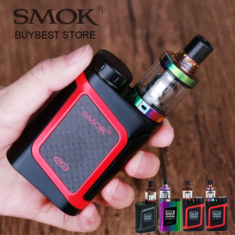 100 Original Smok Alien Baby AL85 Vape Kit With 2ml SMOK Spirals Atomizer VS 85W Alien