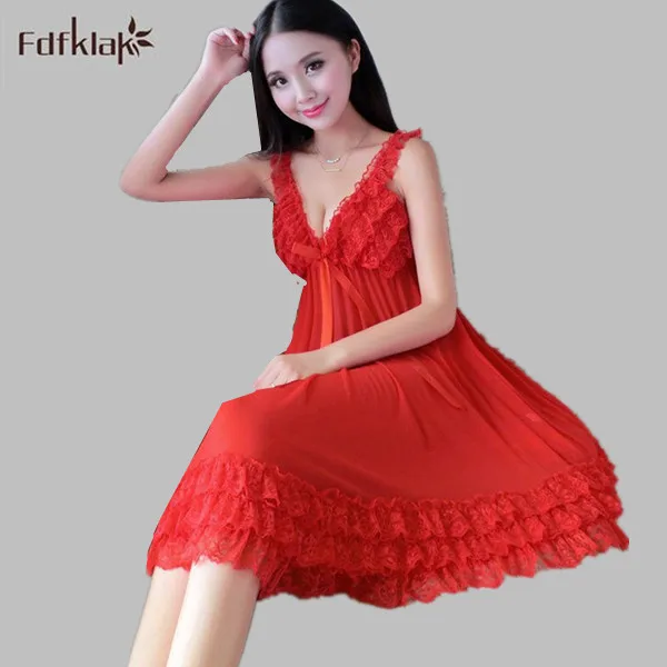 red night dresses on sale