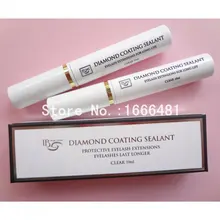 I beauty алмазное прозрачное или черное покрытие герметик, чтобы сохранить Наращивание ресниц для длительного срока службы покрытие тушь для ресниц
