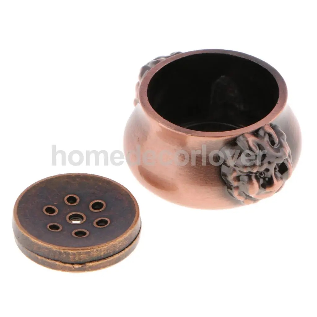 Chiense Style Copper Alloy Incense Burner Stick Holder Incense Base Plug Home Decoration