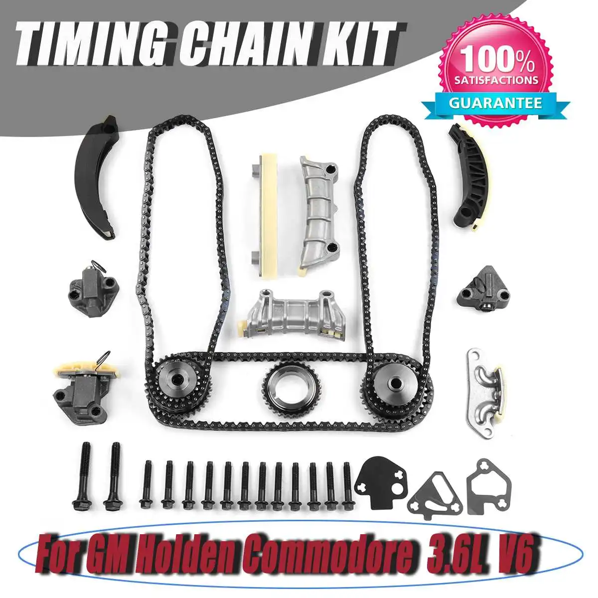 

Timing Chain Kit For GM for Holden Commodore VZ VE Alloytec LY7 LLT 3.6L V6 w/Gears Automobiles Engines Components