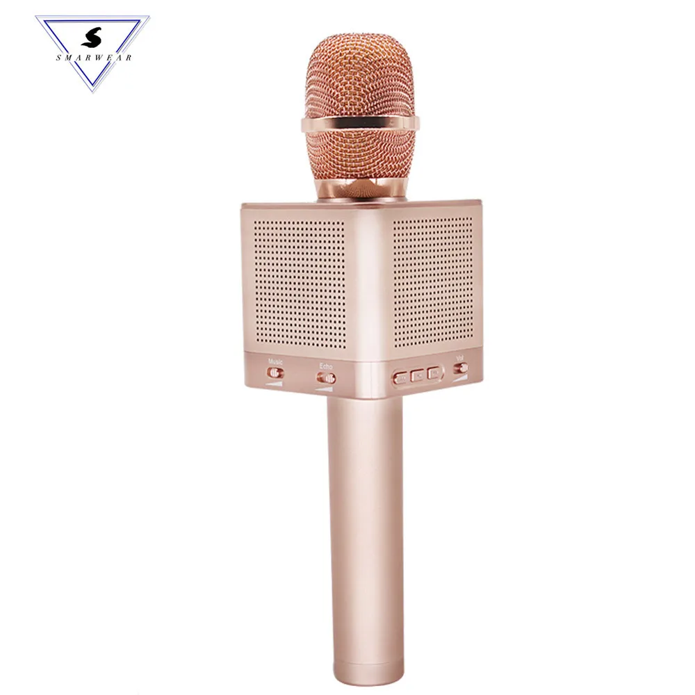 Q10s Bluetooth wireless professional karaoke microphone Speaker smart phone bass Karaoke wireless 4 speaker shocking family KTV Q10s Bluetooth wireless professional karaoke microphone Speaker smart phone bass Karaoke wireless 4 speaker shocking family KTV