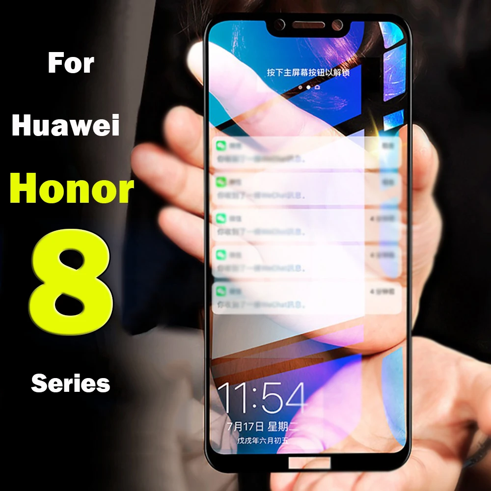 Glass on honor 8x screen protector protective film tempered glas for huawei hono 8a 8c 8 a c x a8 c8 x8 tremp honor8x honor8a 9h | Мобильные