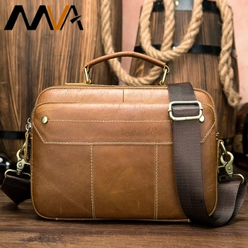 

bag's genuine leather men briefcases handbag man briefcase leather bags men business briefcase laptop bag кожанный портфель 8620