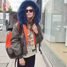 Унисекс теплое зимнее хлопковое пальто с мехом водонепроницаемый материал с большой енотовой собакой меховой воротник парка куртка капюшон может выбрать другой цвет