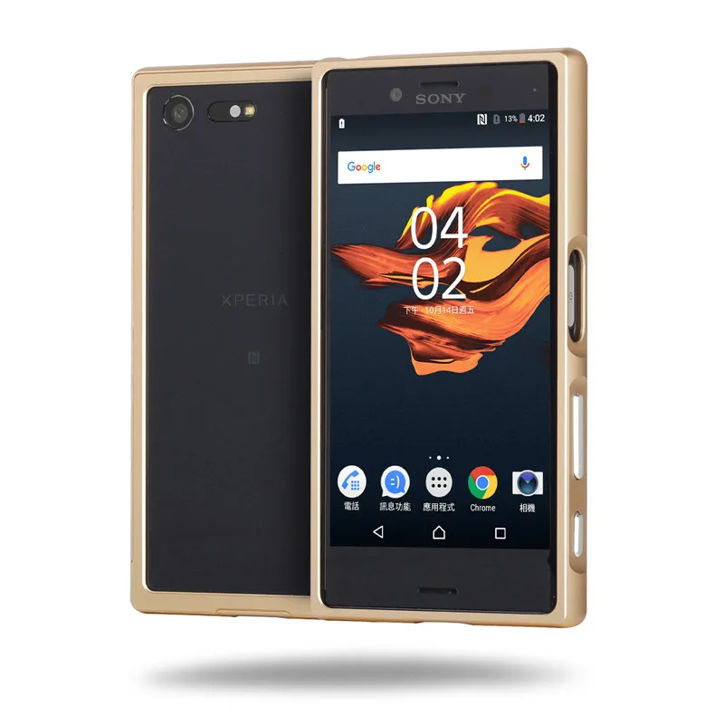 

For Sony X Compact F5321 Bumper Pull Push Metal Aluminum Bumper Frame Case Cover for Sony Xperia X Compact / Xperia X Mini 4.6"