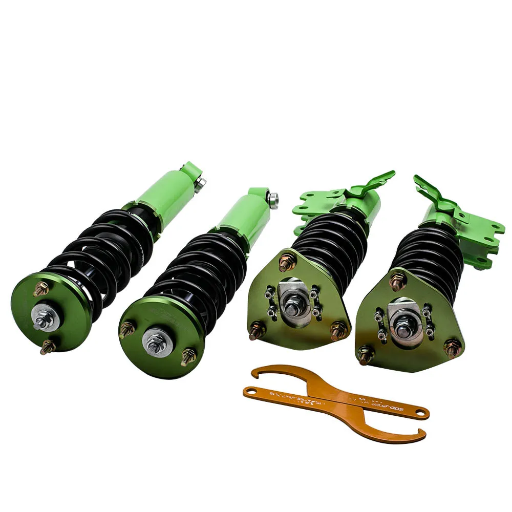 

for nissan S13 Silvia 180 200SX 240SX CA18DET 89-94 SR20 Coilover Suspension shock Absorber Suspension Adj. Camber Height