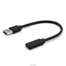 USB 3.1 Type C Female To USB 3.0 Male Port Adapter Cable USB-C To Type-A Connector Converter For Macbook Android Mobile Phone