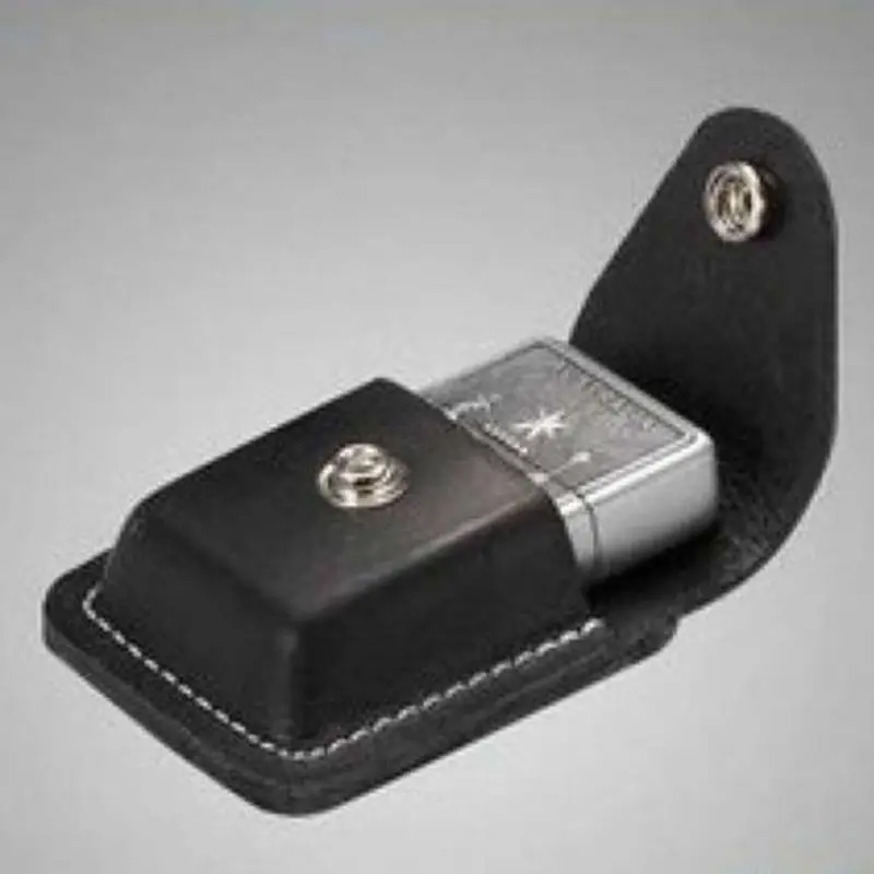 1/10 шт. черный чехол LANSHEN для Zippo супер подходит мужчин ветрозащитная Зажигалка
