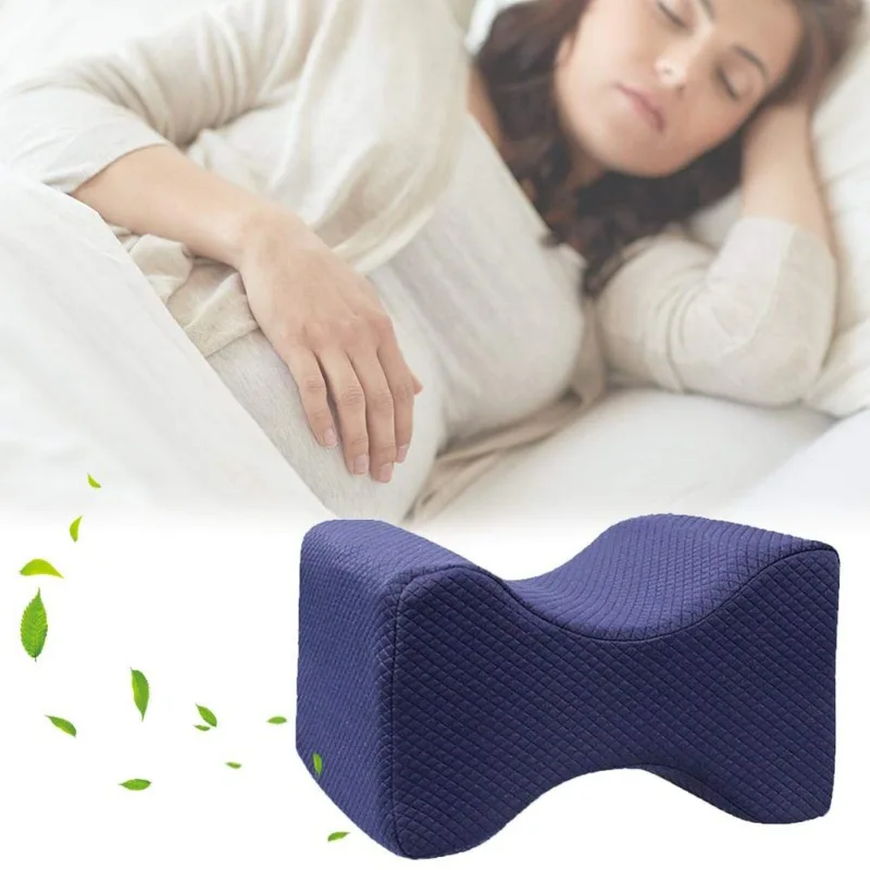 Подушка из вспененного материала с эффектом памяти, поддержка колена, облегчение беременности, Sciatic боль для спящей стороны или спины, подушка для ног