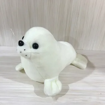 

1Pcs 26cm Super Cute Sea Lion Toys Plush Stuffed Doll Toy Animal White Grey Sea Lion Doll Super Soft For Baby Kid Christmas Gift