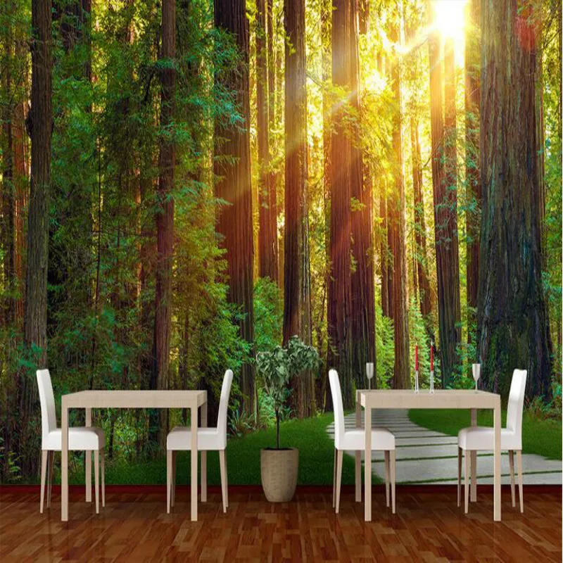 

custom home improvement 3d wall paper rolls photo wallpaper for walls 3d murals background forest wallpaper bedroom living room