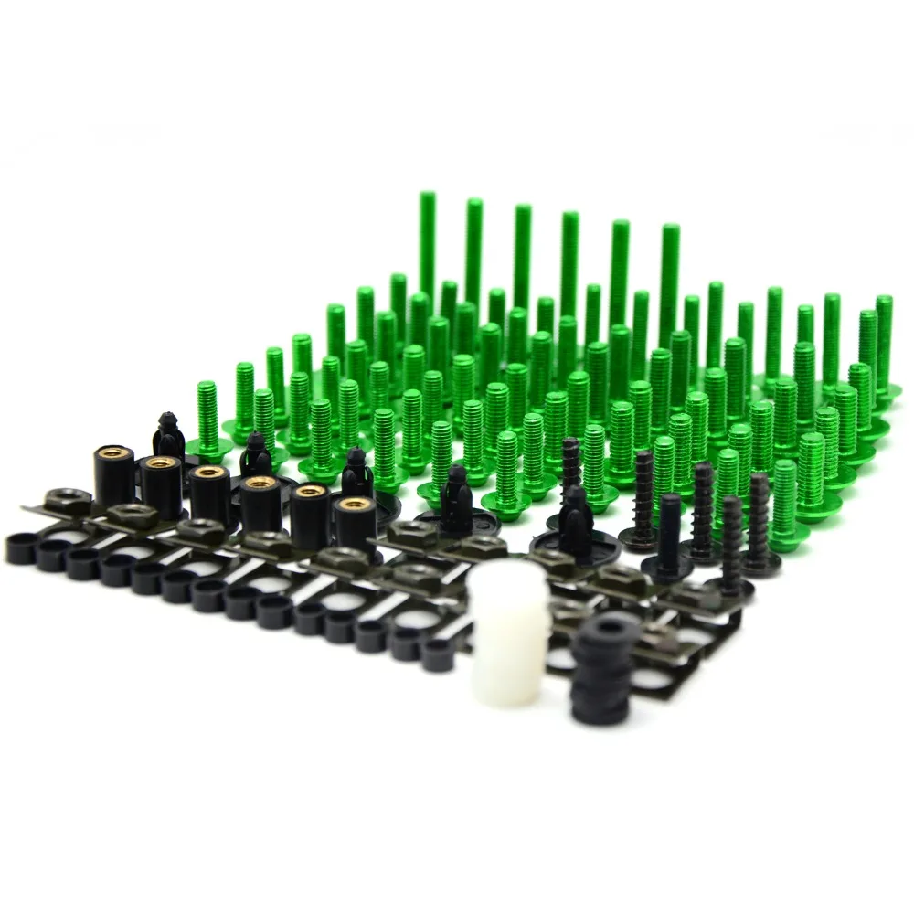 

Motorcy Accessorie CNC universal Fairing Bolt Screw Fastener for Honda CB919 CB1000R CBR600RR CBR900RR CBR929RR 2008 2009