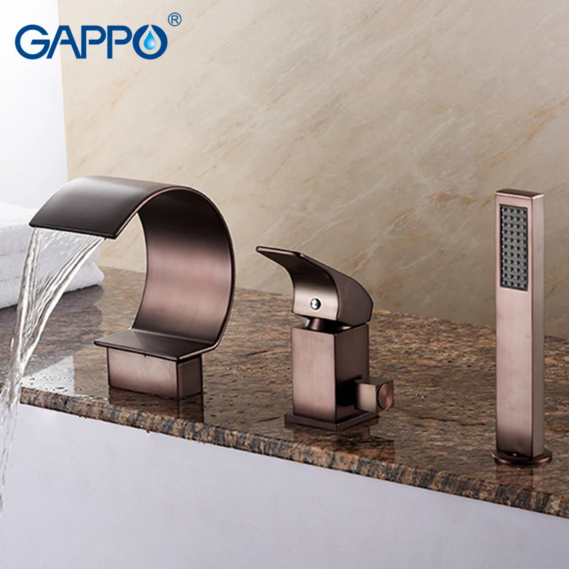 

GAPPO bathtub faucet waterfall faucet bathroom deck mounted mixer tap rainfall bathtub deck mounted faucets