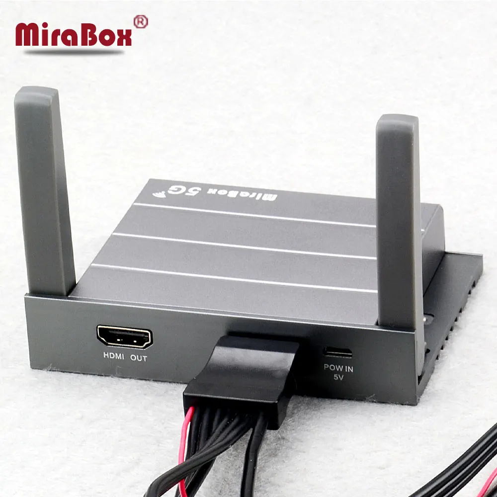 

Mirabox 5G Car wifi Mirrorlink Box Support Youtube Mirroring For iOS11 Phone For Android Phone Car&Home Mirrorlink Box With HDMI