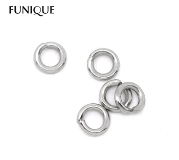 

500 Stainless Steel Open Jump Rings 4mm Dia. Findings For Jewelry Making Accessories