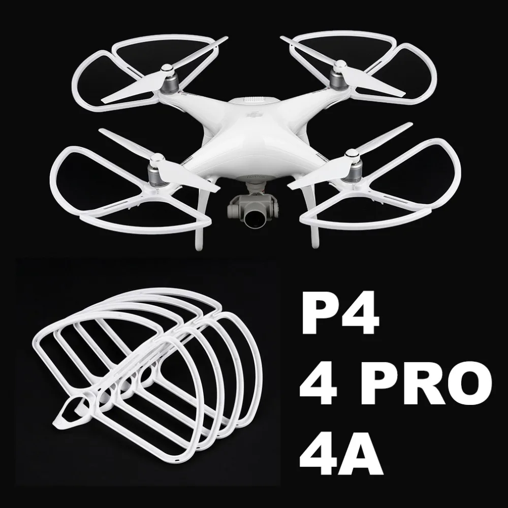 4 шт. защита пропеллера для DJI Phantom 4 Pro Advanced Drone протектор быстросъемный реквизит бампер запасные части Защитная крышка наборы