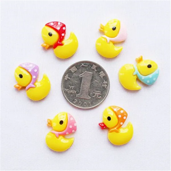 Cute Ducks Family Fridge Magnets Toys Figures 8pcs - 4