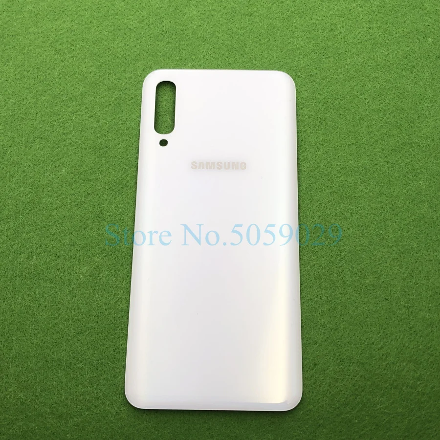 Для SAMSUNG Galaxy A50 A505 SM-A505F A505F-DS Задняя стеклянная крышка для батареи задняя дверь Корпус чехол A50 заднее стекло