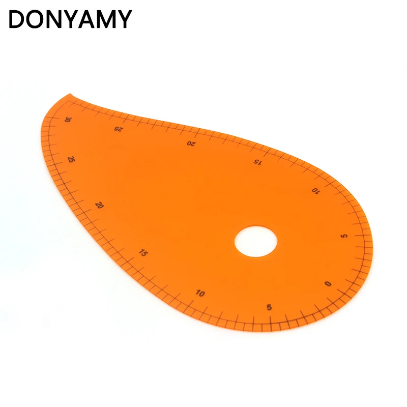

DONYAMY Tailor Pattern Maker Curve Ruler Sewing Drafting Sleeve Collar Designer 30cm