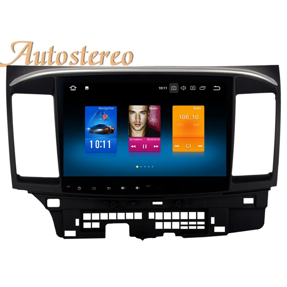 

Car No DVD player Android8 Car GPS navigation For Mitsubishi Lancer 10 EVO Galant Fortis 2007-2017 player stereo multimedia