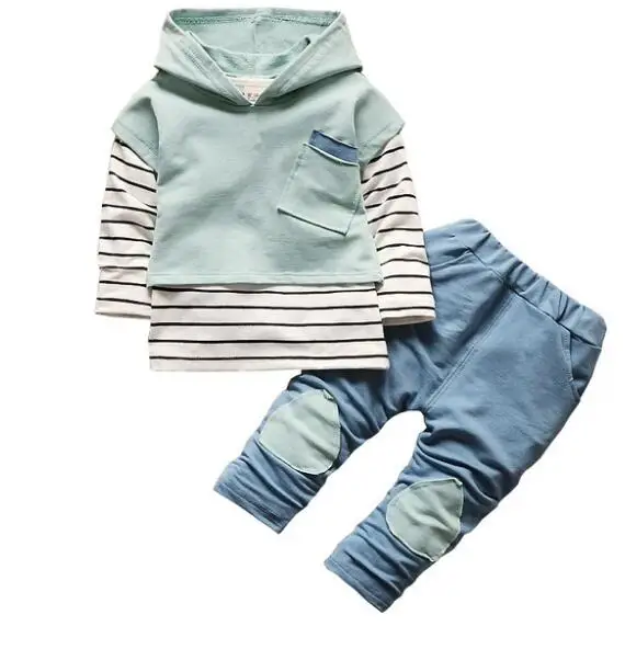 

2017BibiCola Baby Boy Clothing Sets Spring Autumn Children Long-sleeve Clothes Bebe 3pcs Tracksuit Set Toddler Sport Outfits Sui