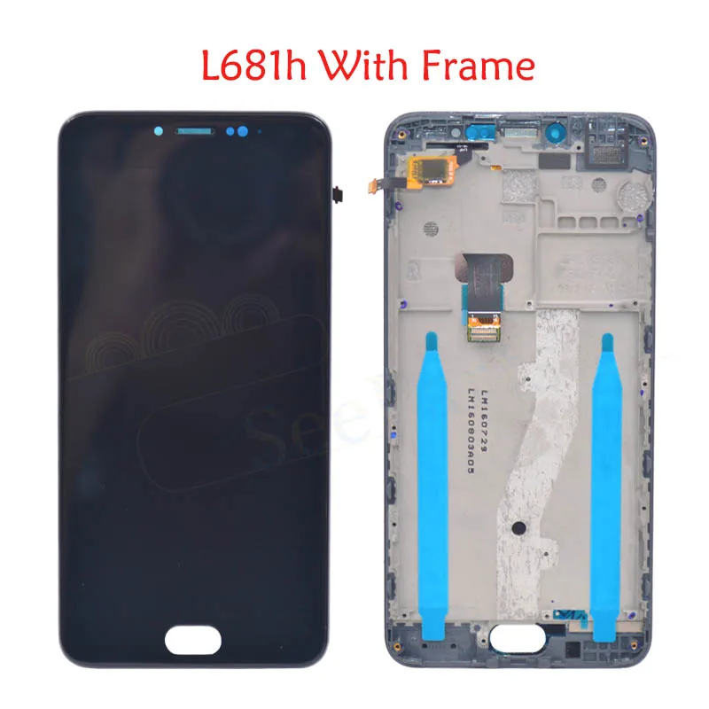 Najtaniej Do ekranu LCD MEIZU L681H Meizu M3 uwaga wyświetlacz LCD z montaż digitizera ekranu dotykowego do 5.5 \