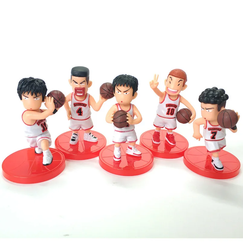 Баскетбольный мяч SLAM DUNK Shohoku 5 шт./компл.|Игровые фигурки и трансформеры| |